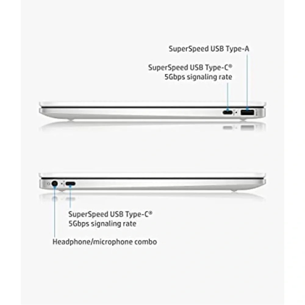 HP Chromebook 14 Laptop, Intel Celeron N4000 Processor, 4 GB RAM, 32 GB eMMC.
